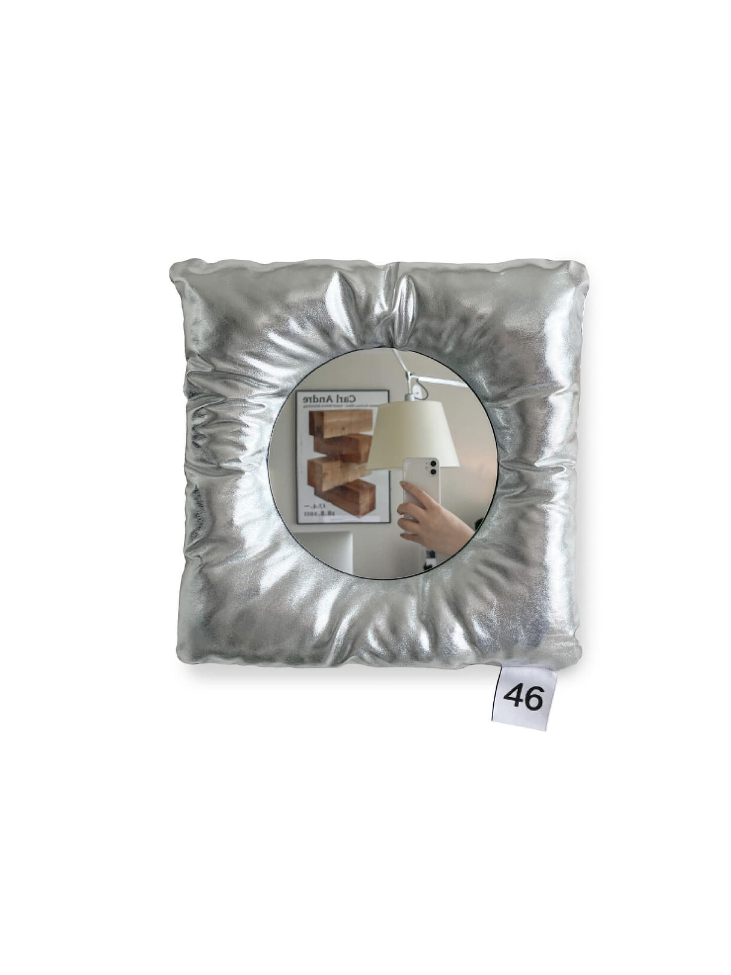 Cushion Mirror - Metal