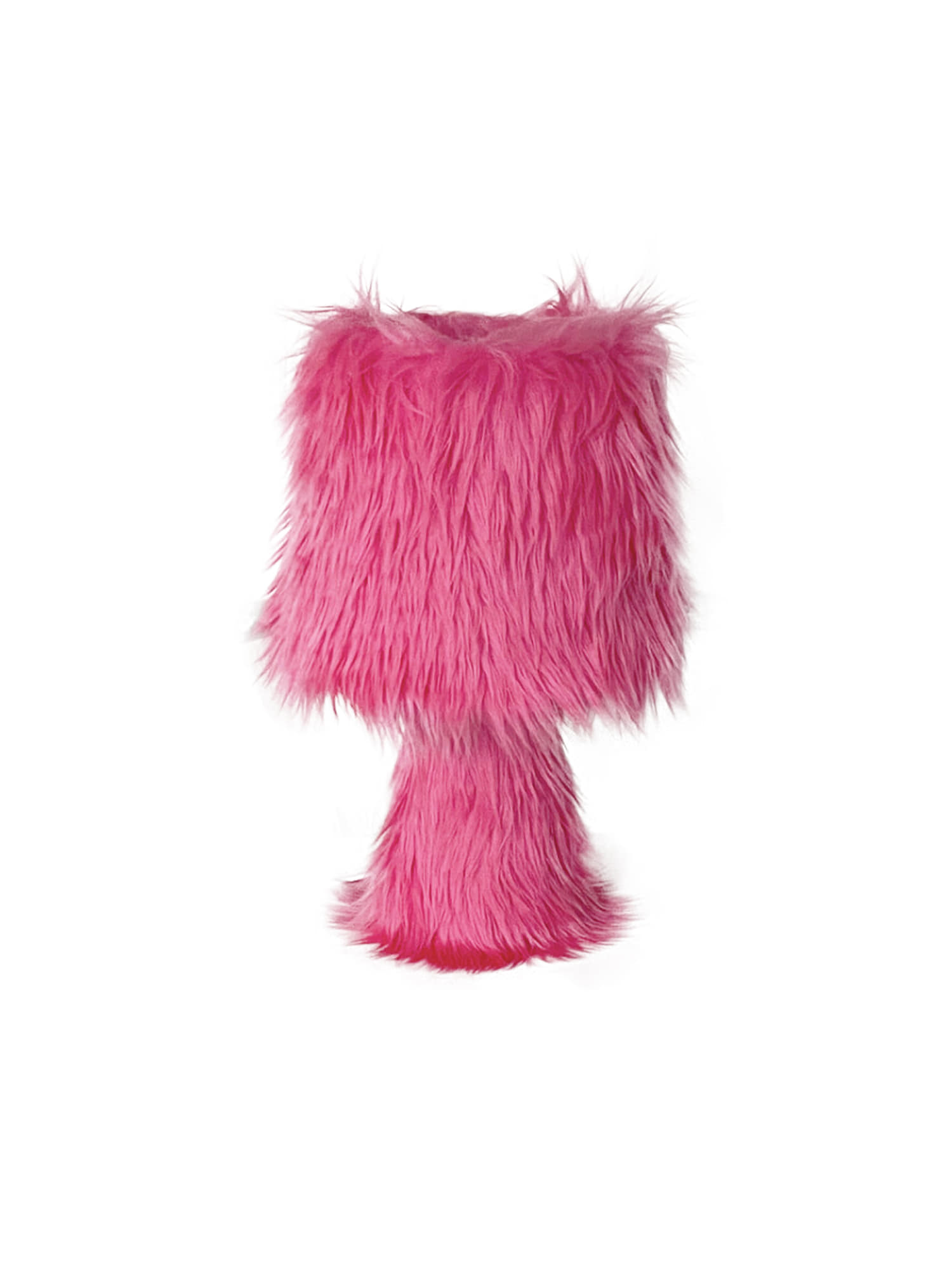 Furry Lamp - Pink