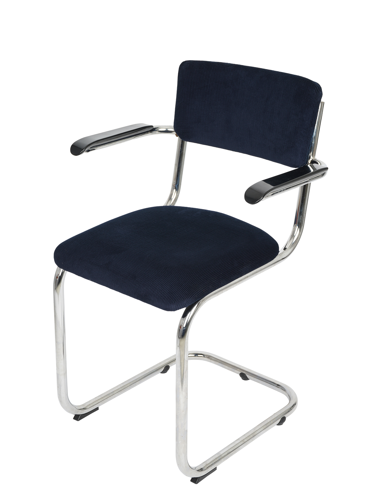 [TUBAX] Cantilever Arm Chair Navy