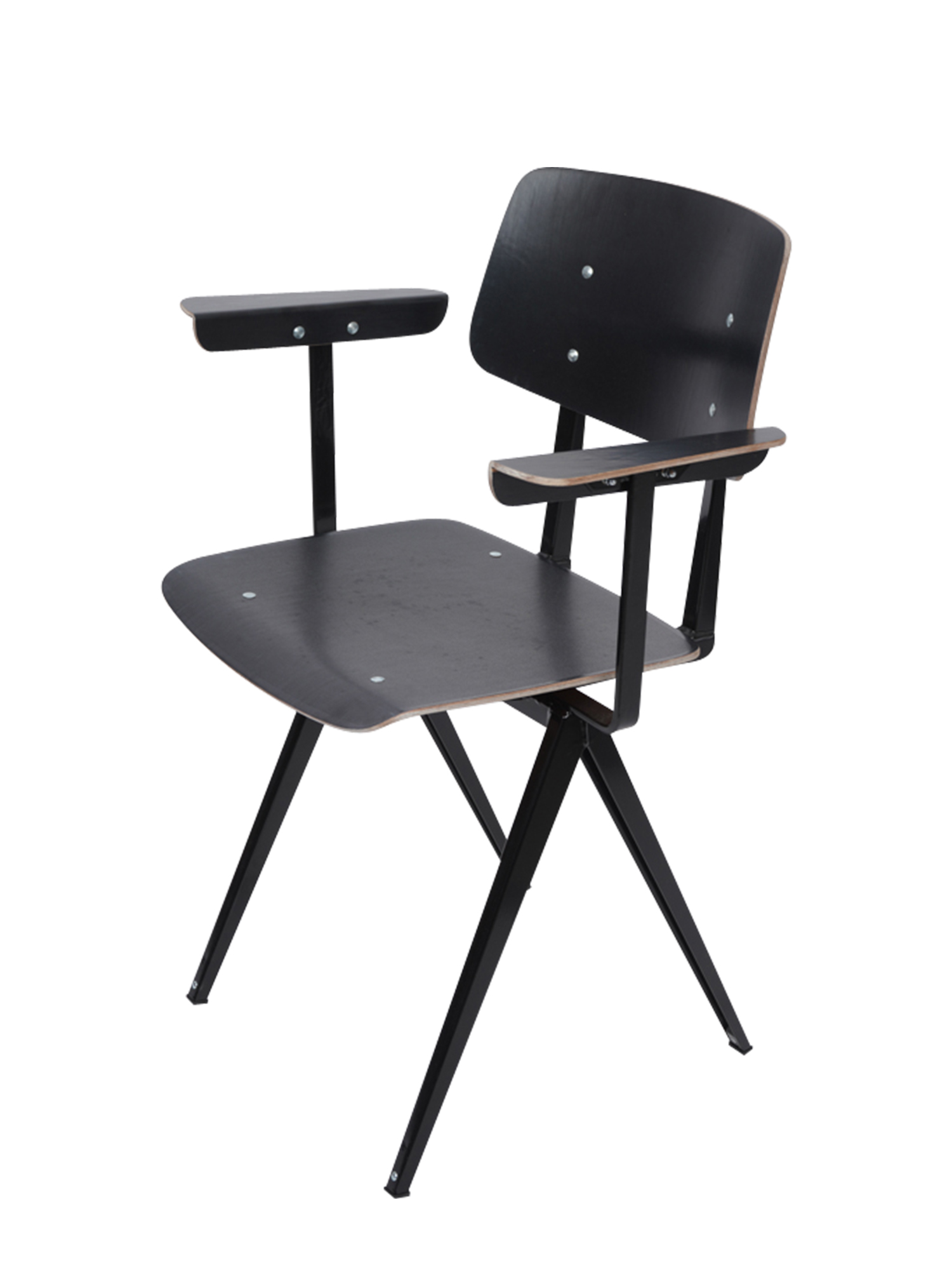 [GALVANITAS] S16 Arm Chair Black/Black