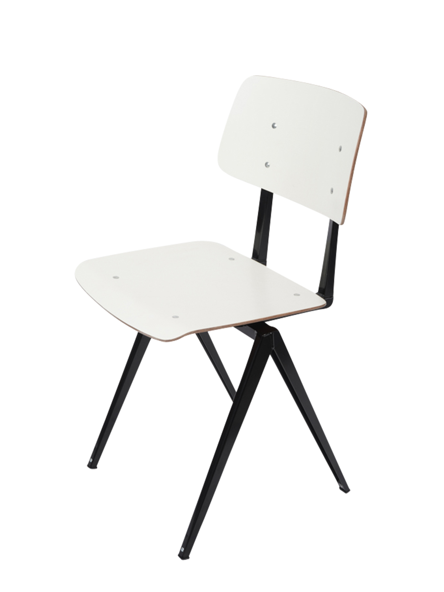 [GALVANITAS] S16 Side Chair Black/White