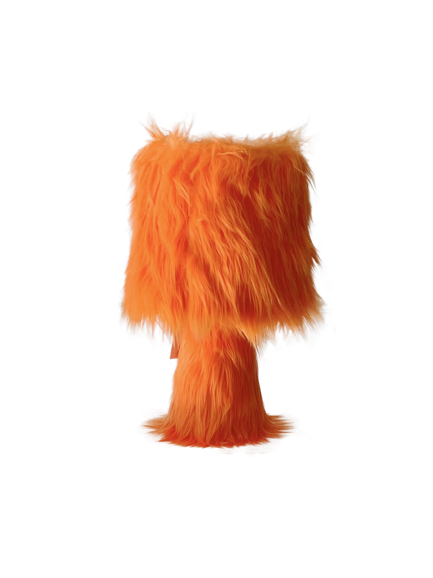 Furry Lamp - Orange