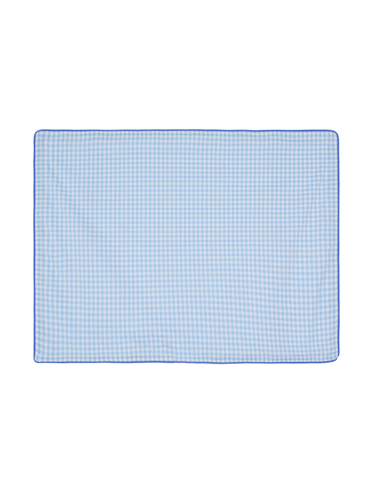 Sleepygom Blue Check Pillow Sheet