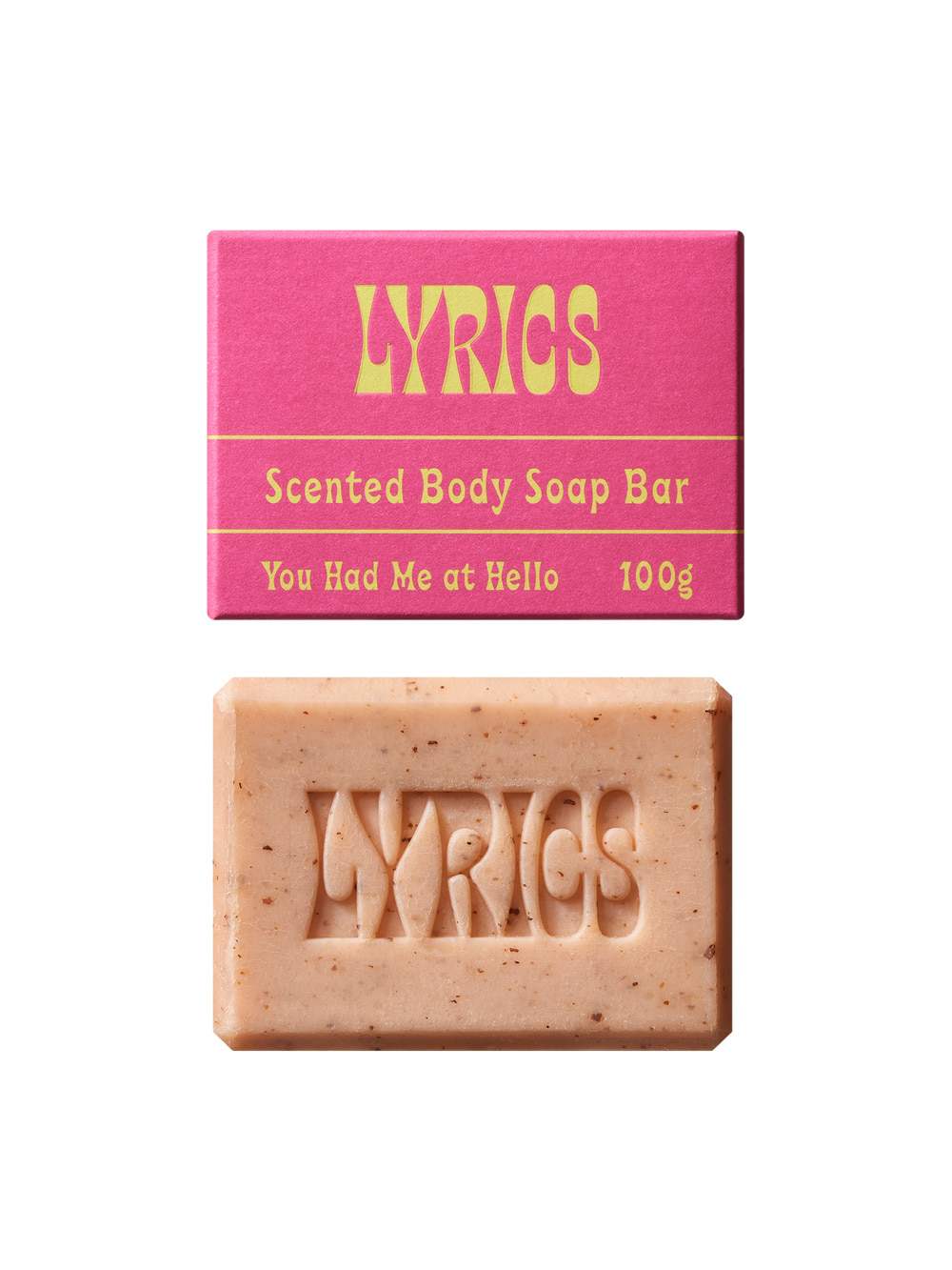 &quot;you had me at hello&quot; Rose Hip Body Soap Bar