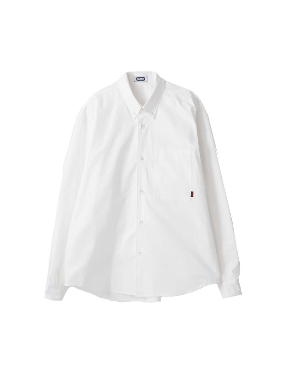 Loose Fit Cotton Shirt - White