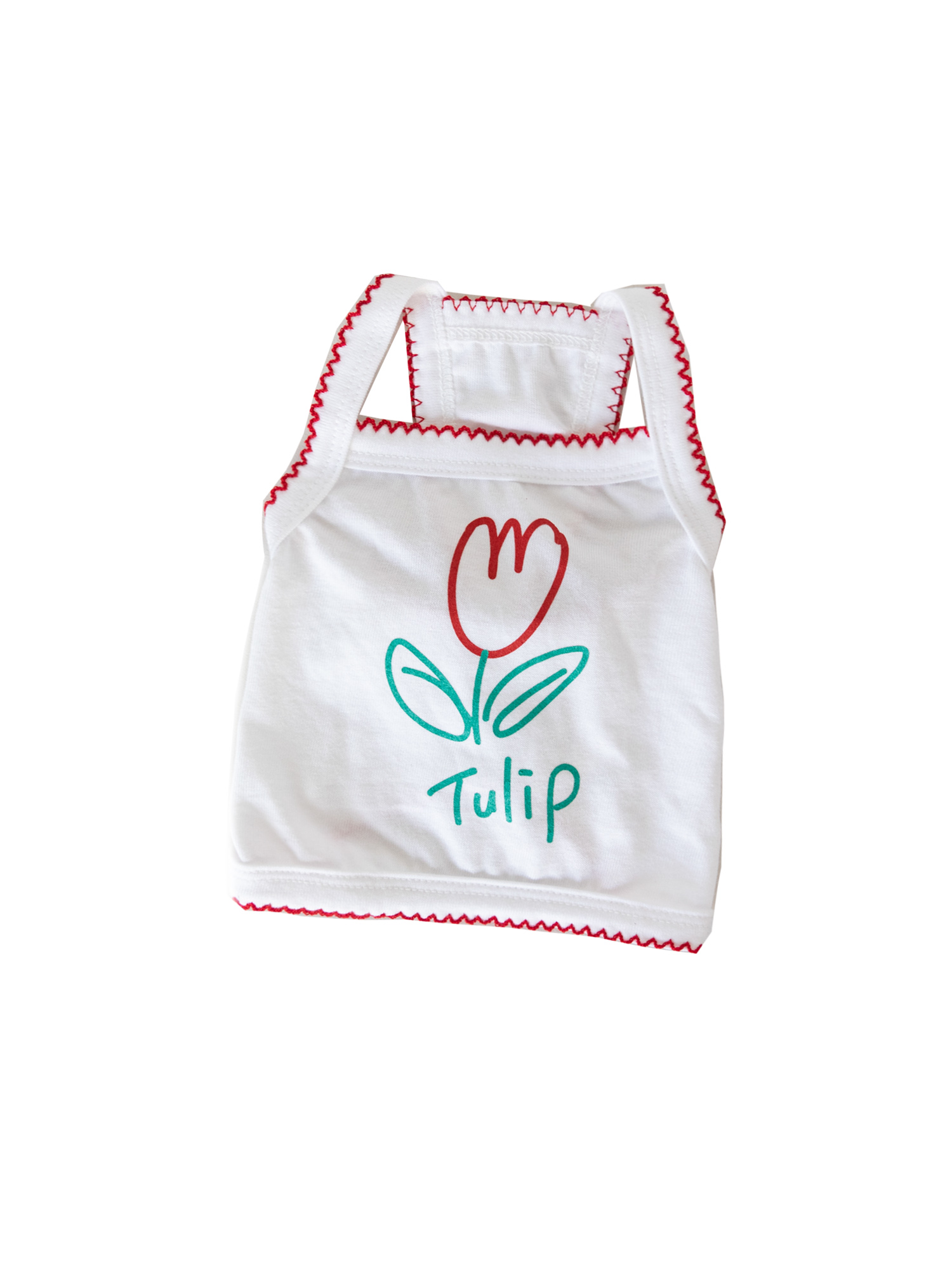Tulip Croptop - White
