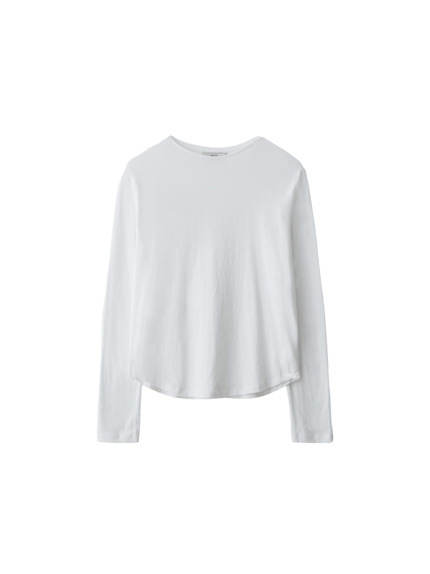 Soft Touch Ls T-Shirts - White
