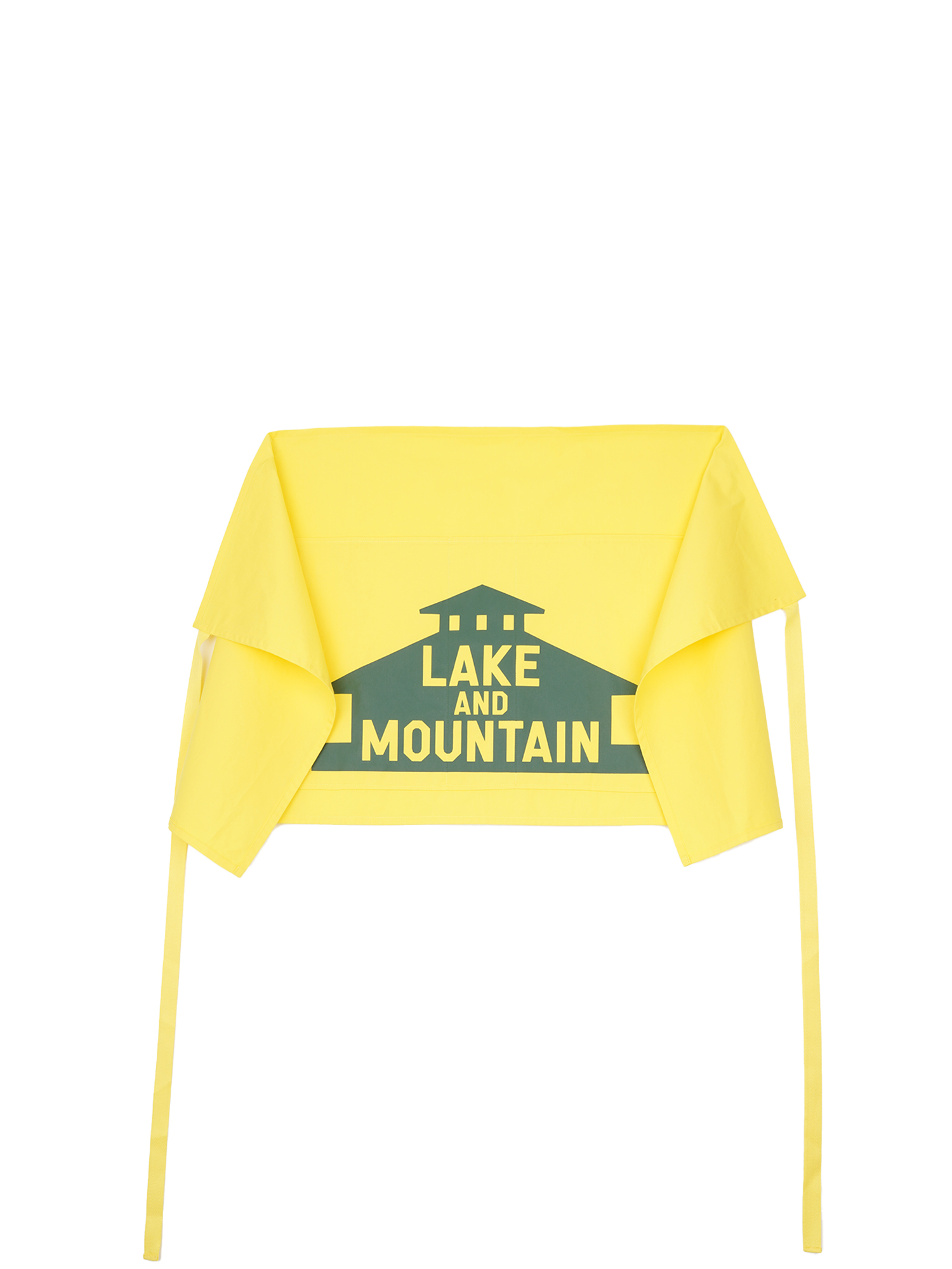 Lake and Mountain Apron - Yellow