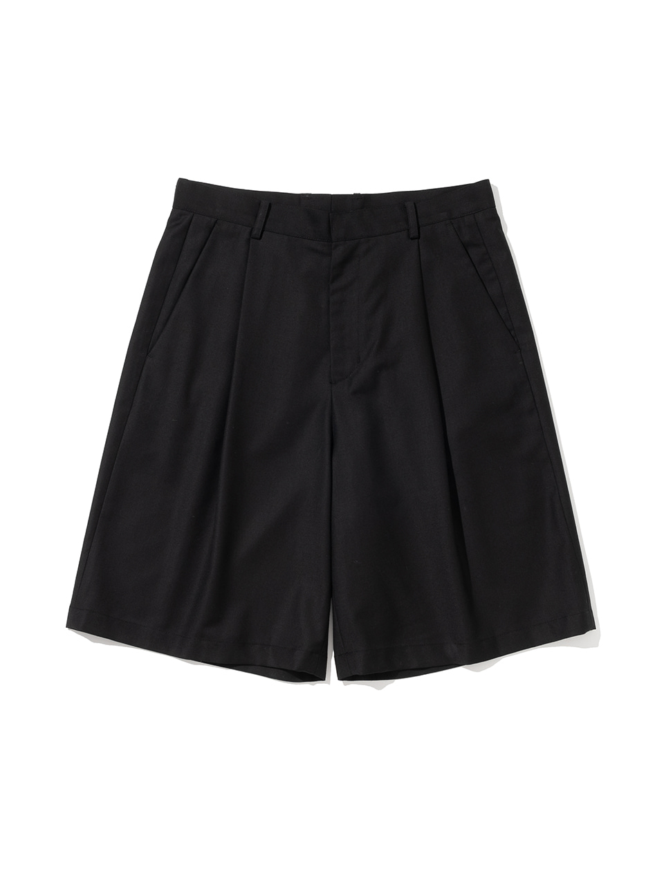 Minimalist Bermuda Half Pants - Black
