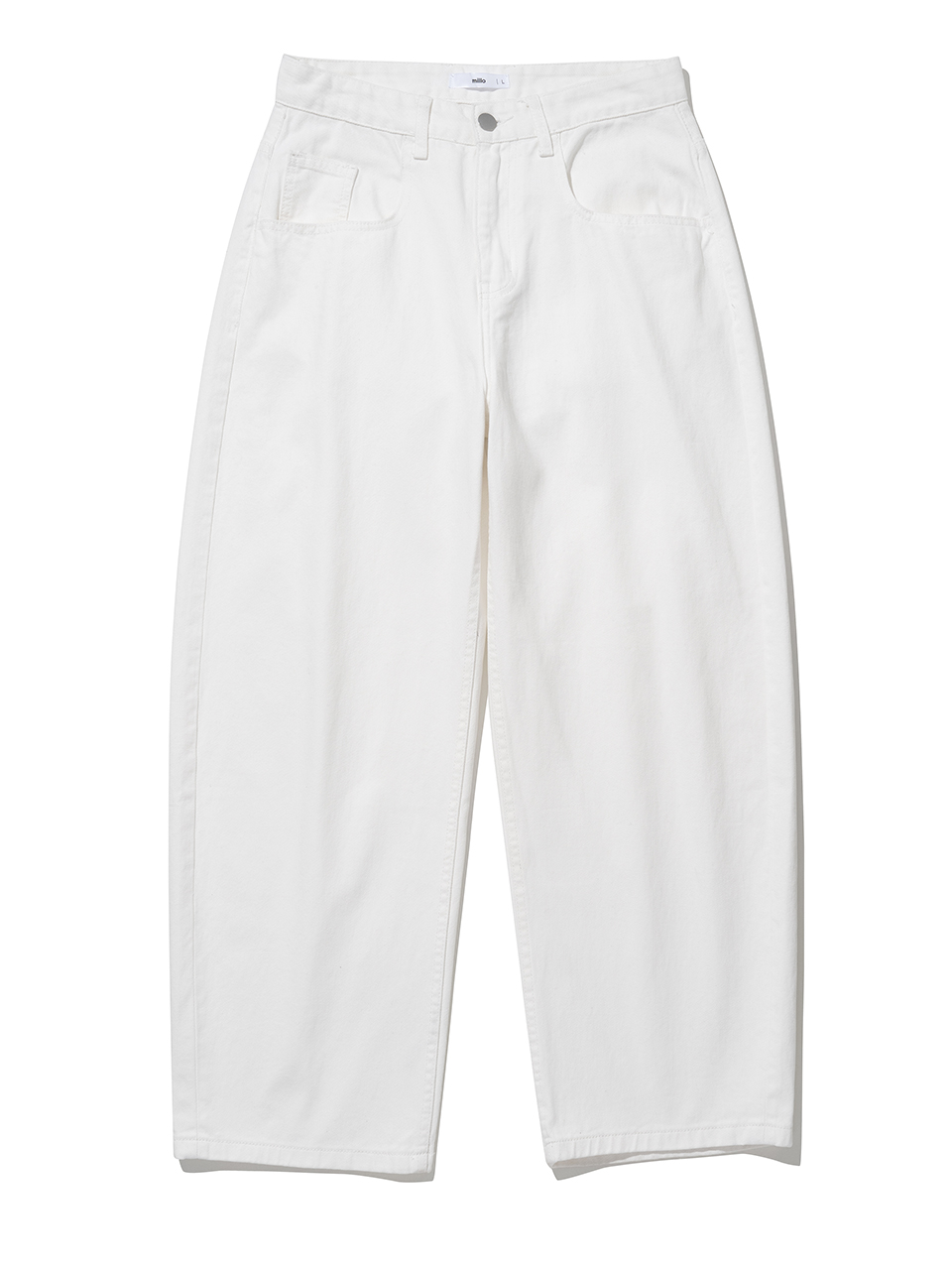 Reflect Curved Pants - Off White