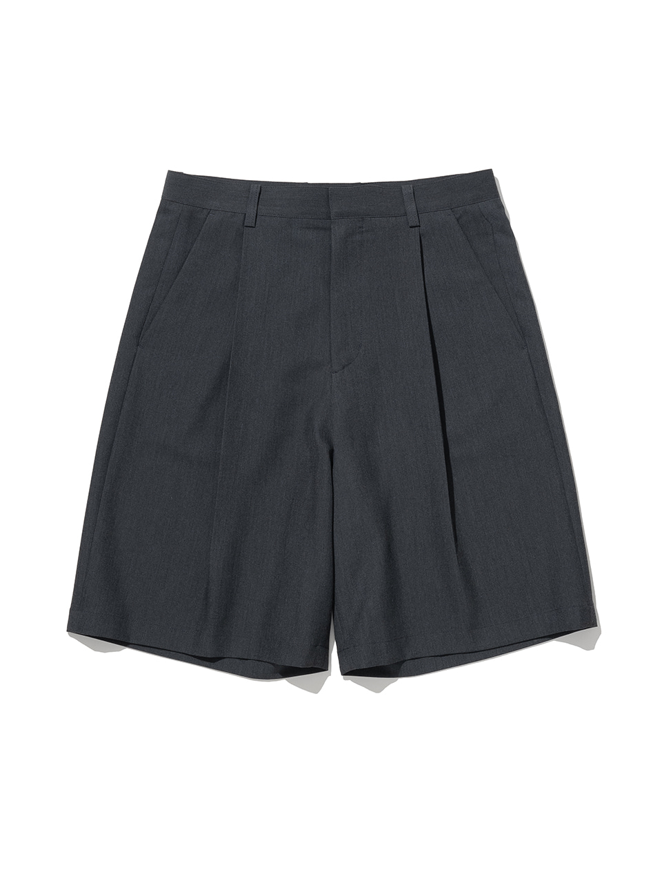 Minimalist Bermuda Half Pants - Charcoal