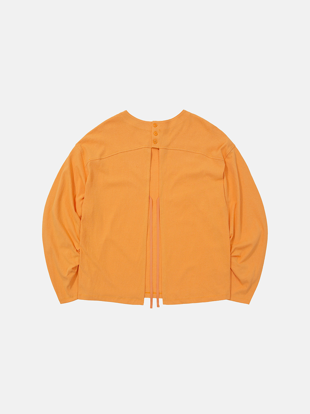 Back Blank Tshirt - Tangerine