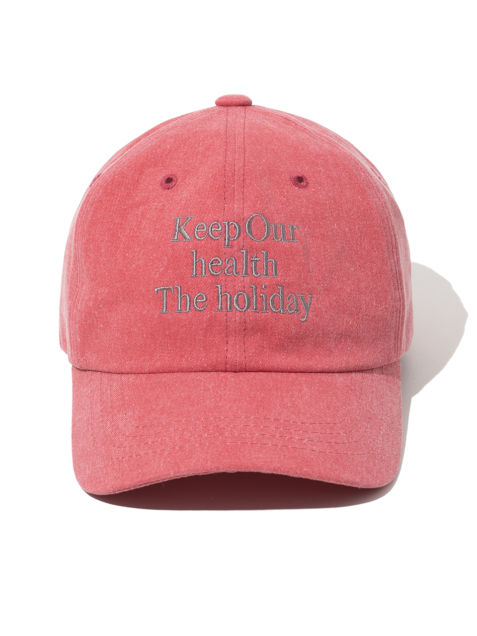 Holiday Signature Ball Cap - Vintage Red