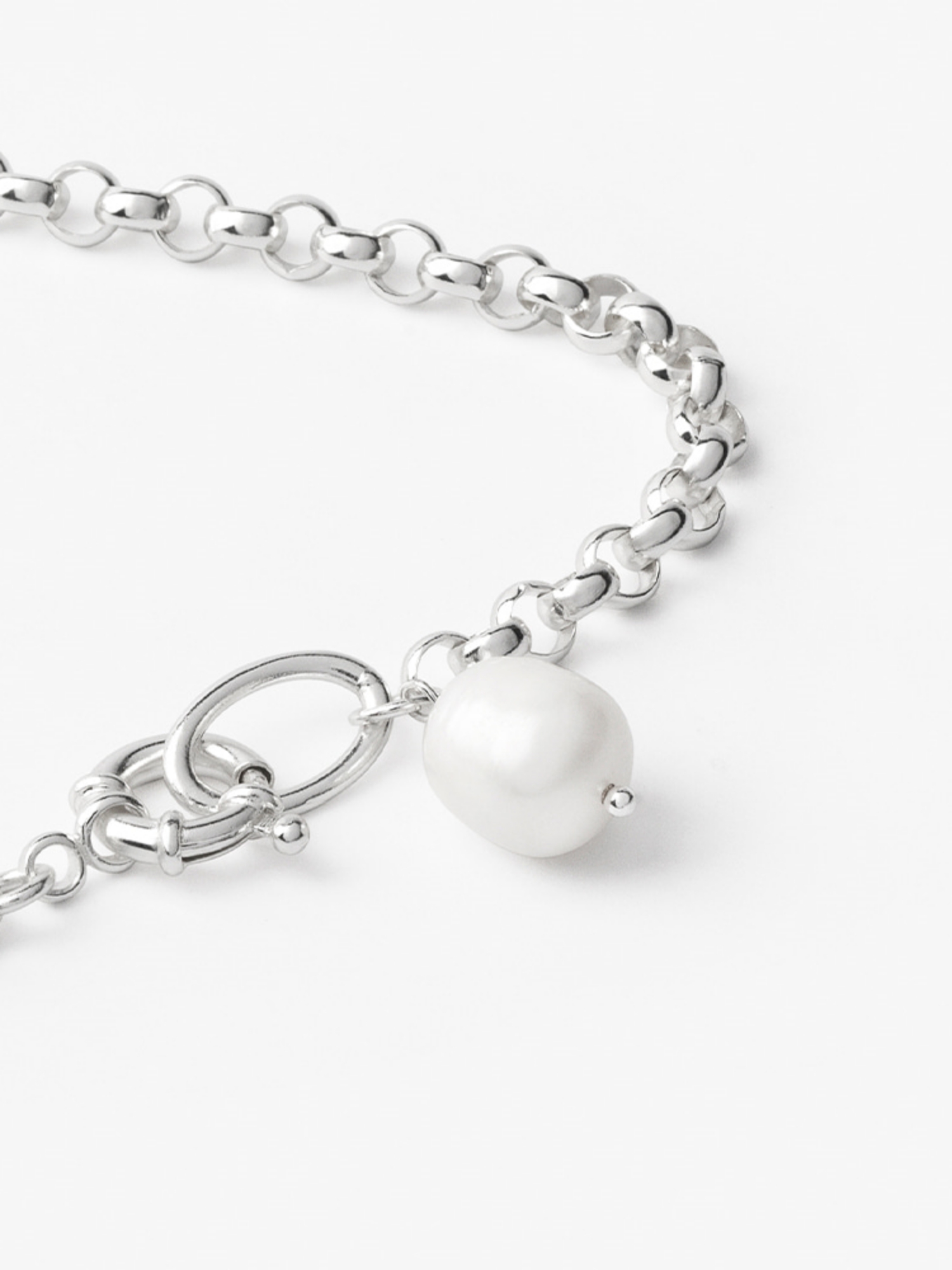 Salt Pearl Chain Necklace
