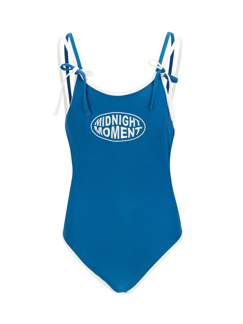 Twin Trimming Swimsuit - Bluegreen
