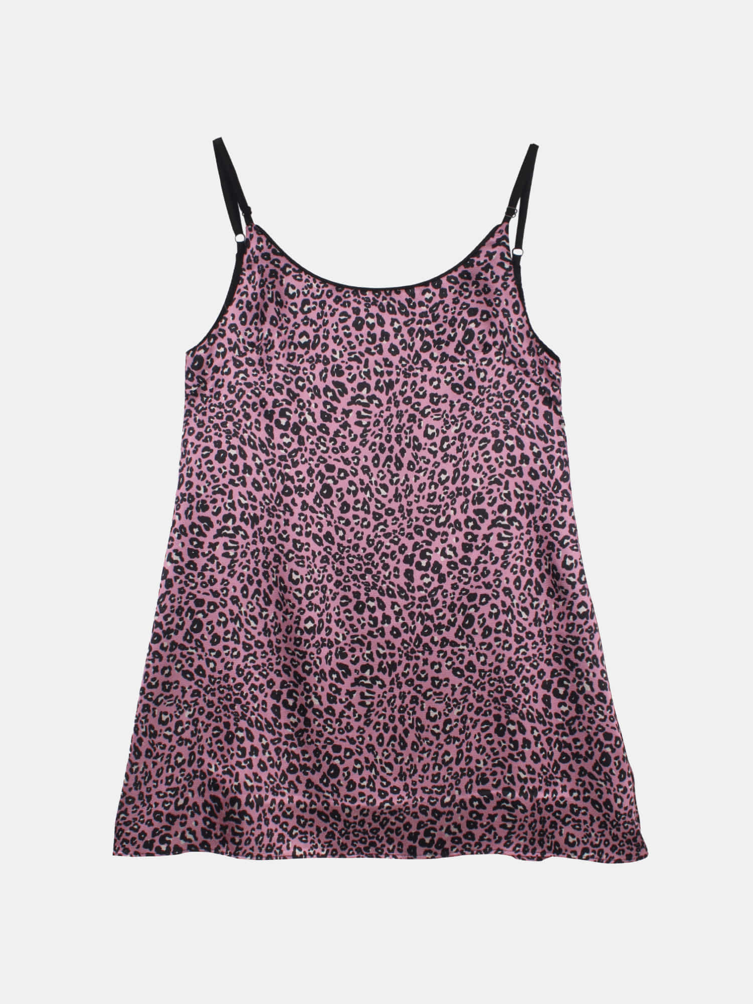 Leopard Mini Dress - Pink