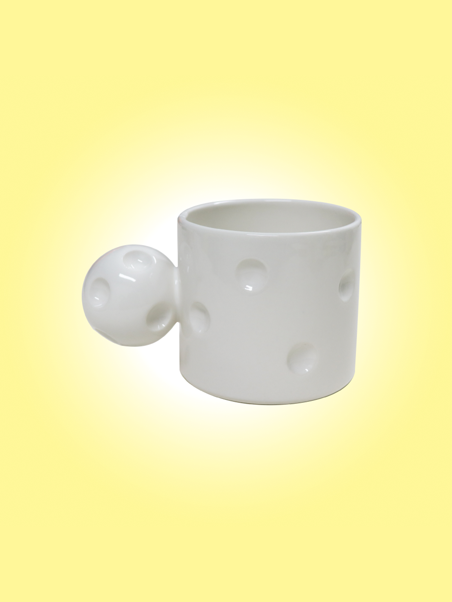 Signature Sphere Mug - White