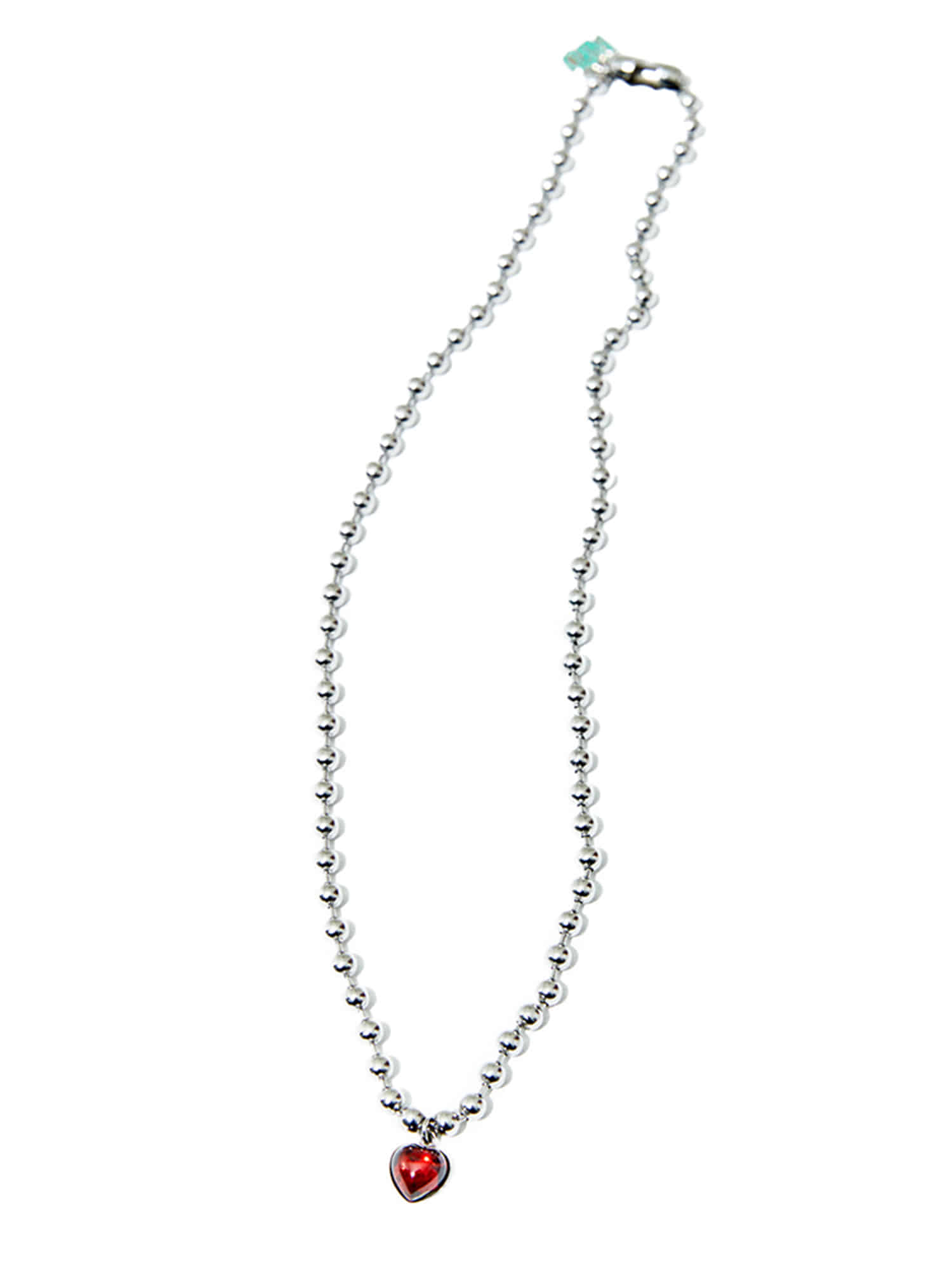 Heart Garnet Necklace #56