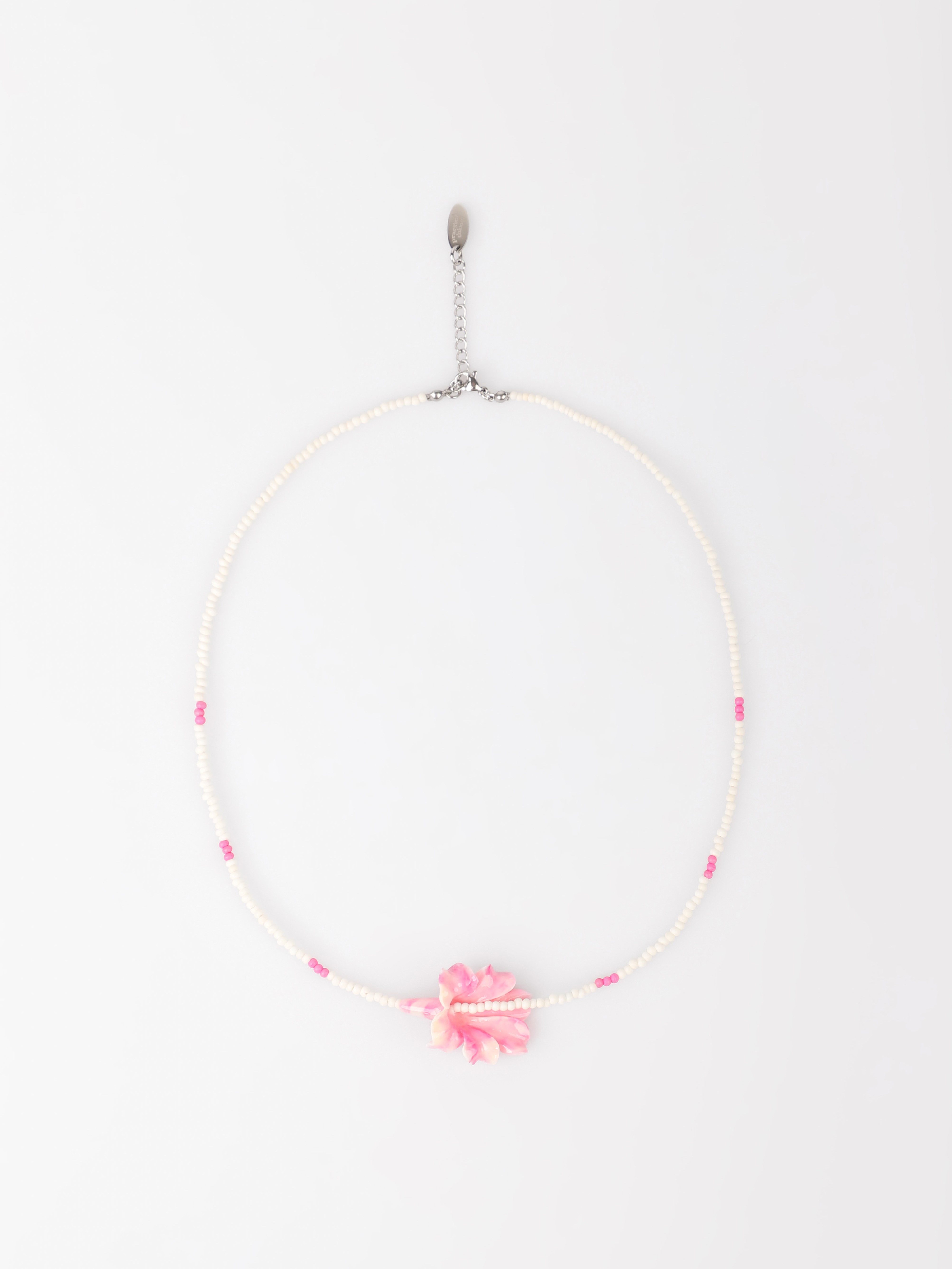 Ancy Lily Necklace - Pink