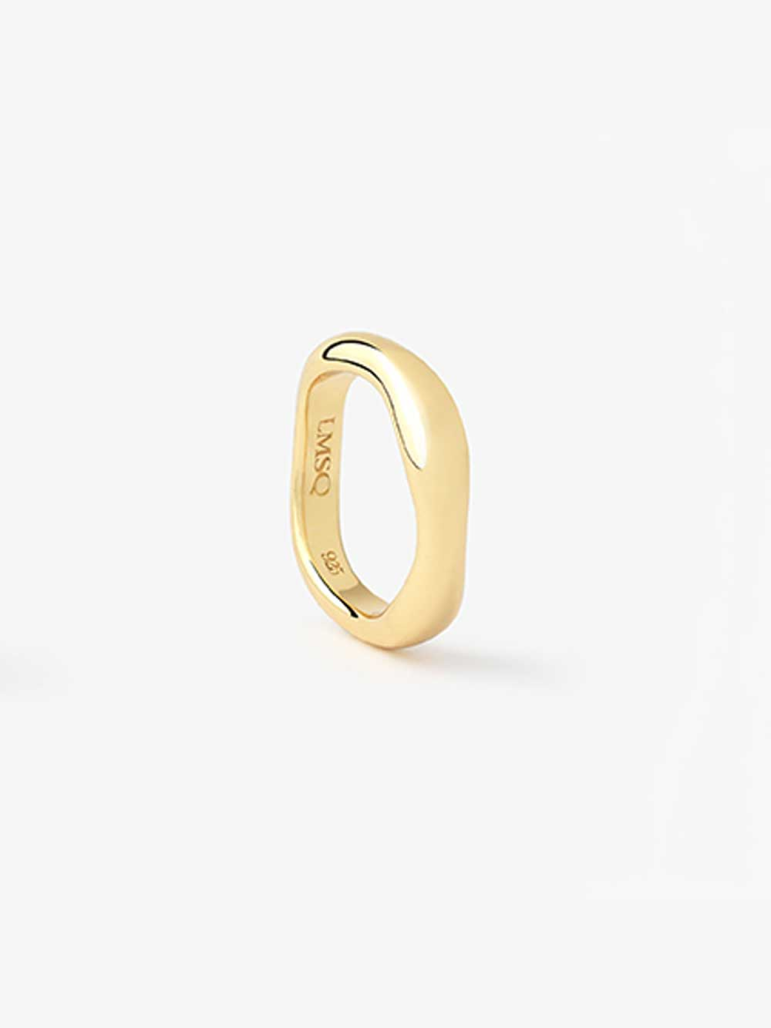 Cold Wave Ring - Gold