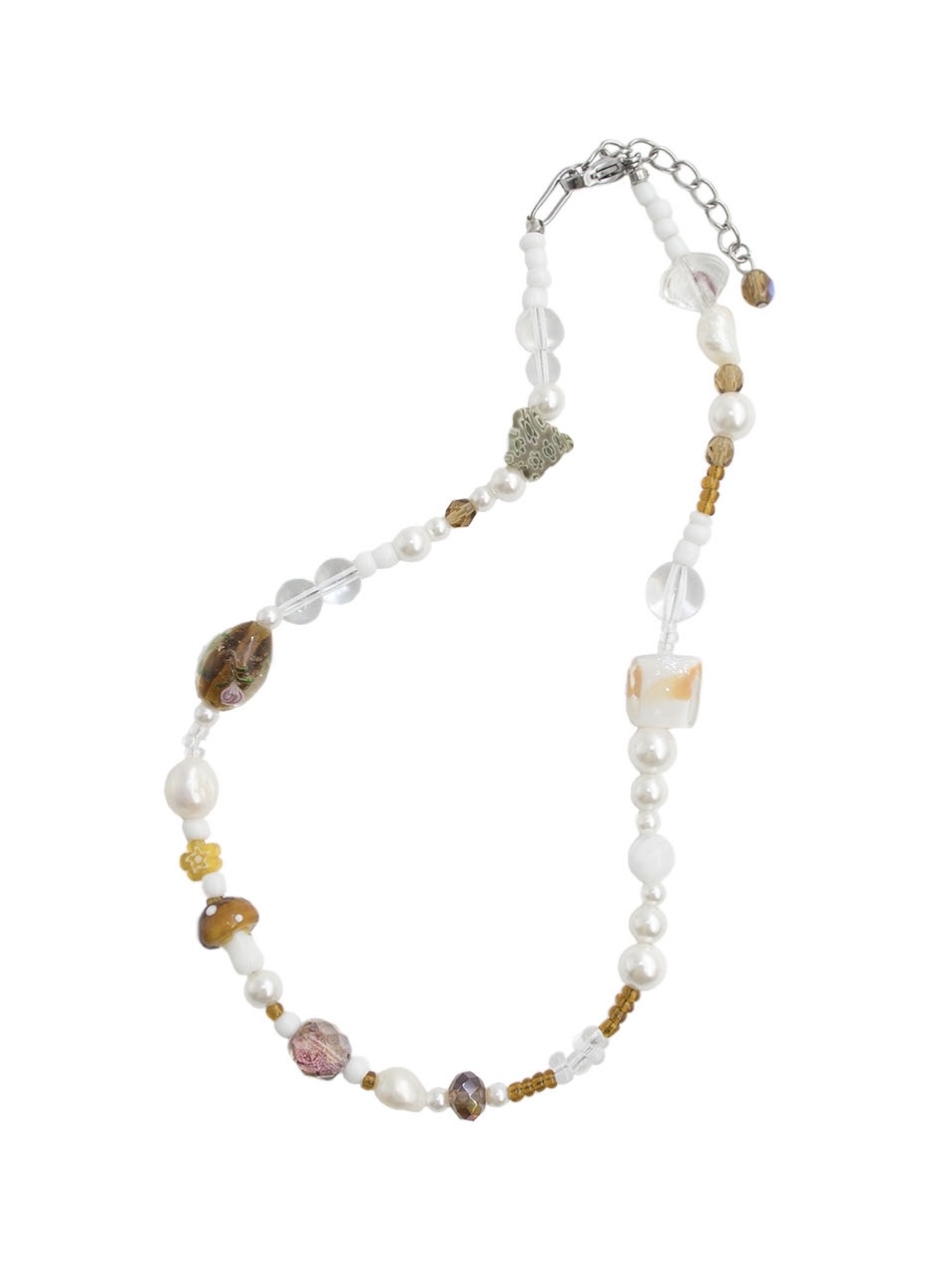 Mont Blanc Beads Pearl Necklace