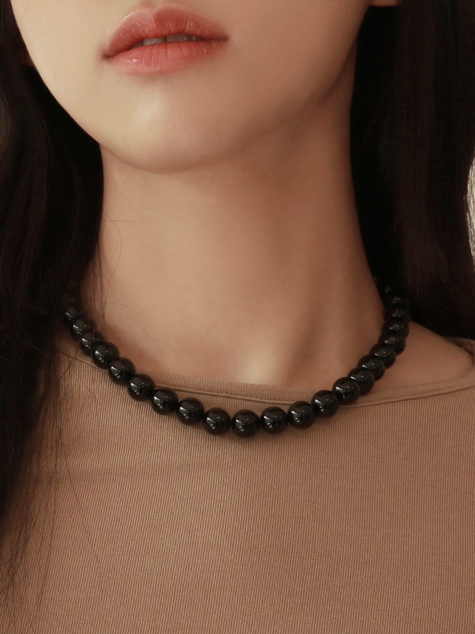 Onyx Necklace - 10mm
