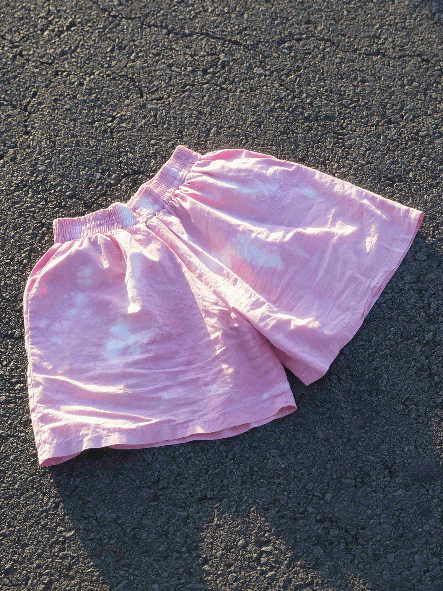 Tie-dye Short Pants_Pink