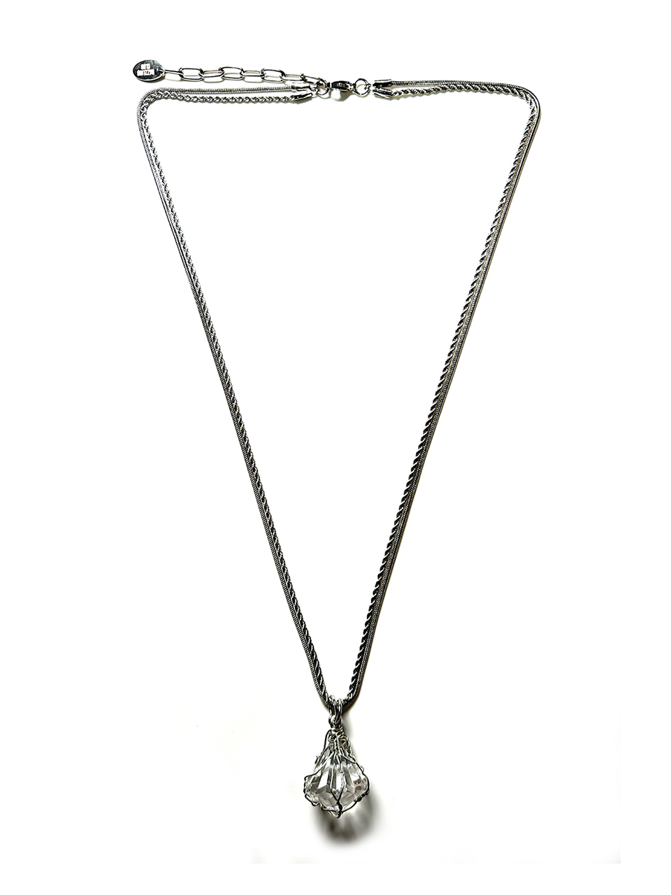Crystal Double Layered Necklace