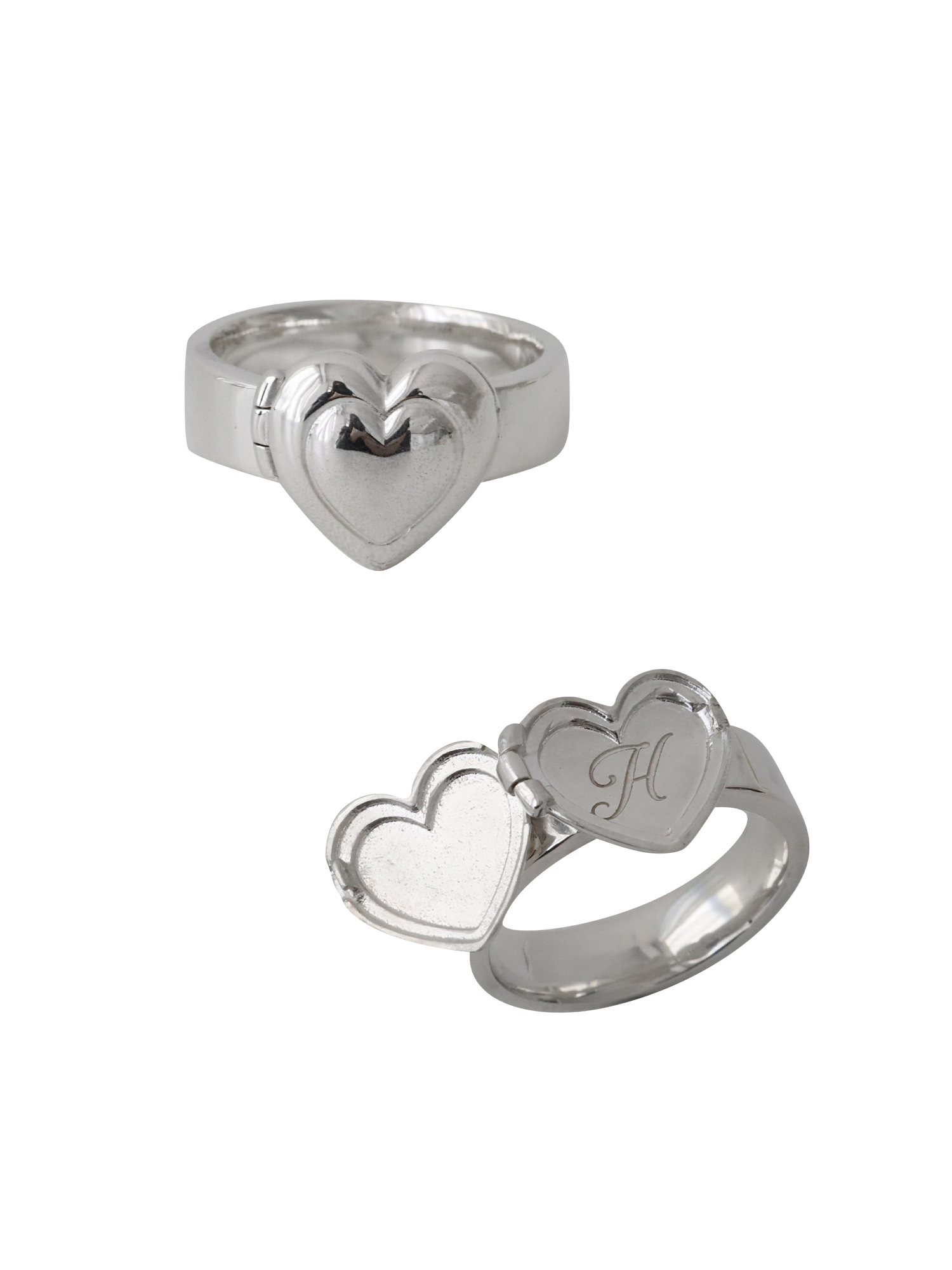 Love myself Ring ( Silver/ Polished )