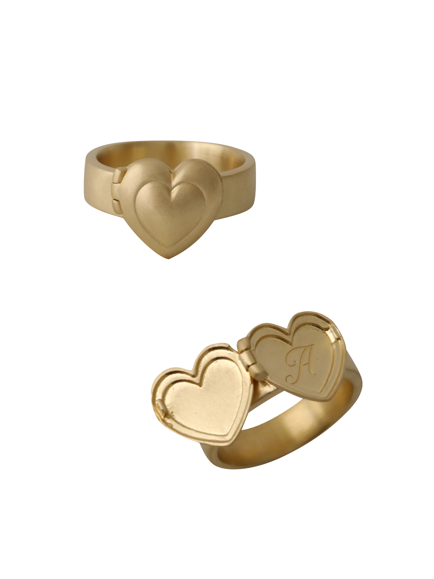 Love myself Ring ( Gold Vermeil / Matte )