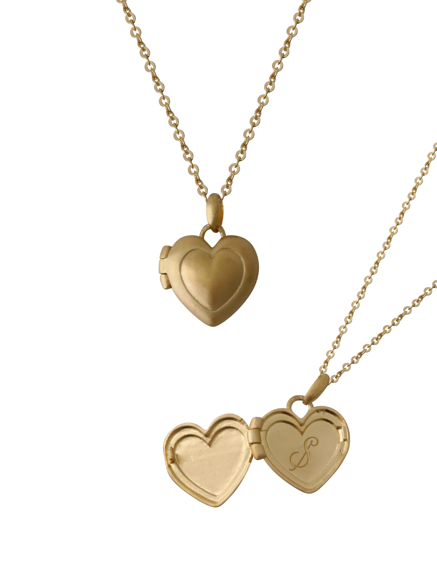 Love myself Necklace ( Gold Vermeil / Matte )