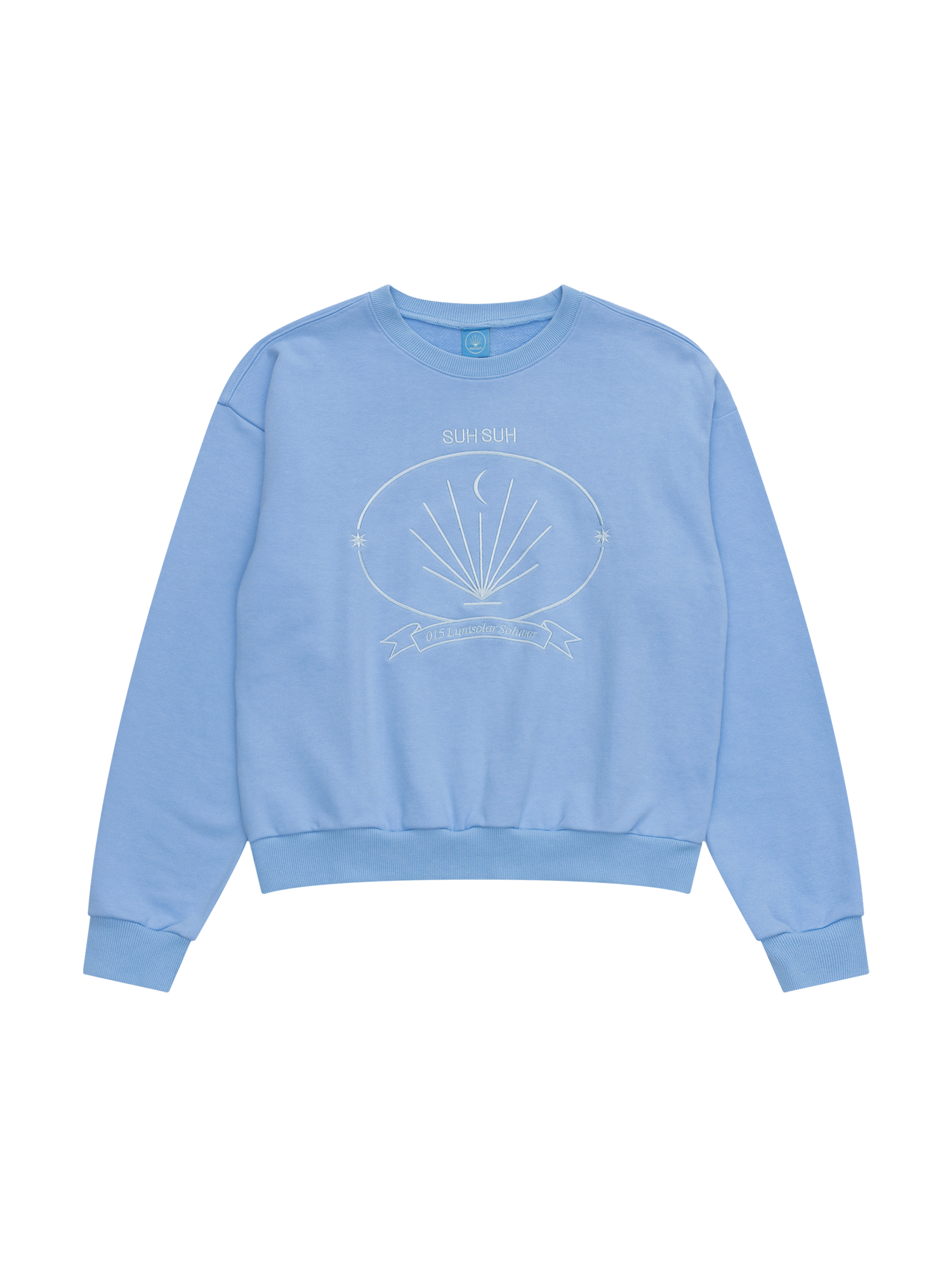 Suh Suh Signature Logo Sweatshirt - Sky Blue