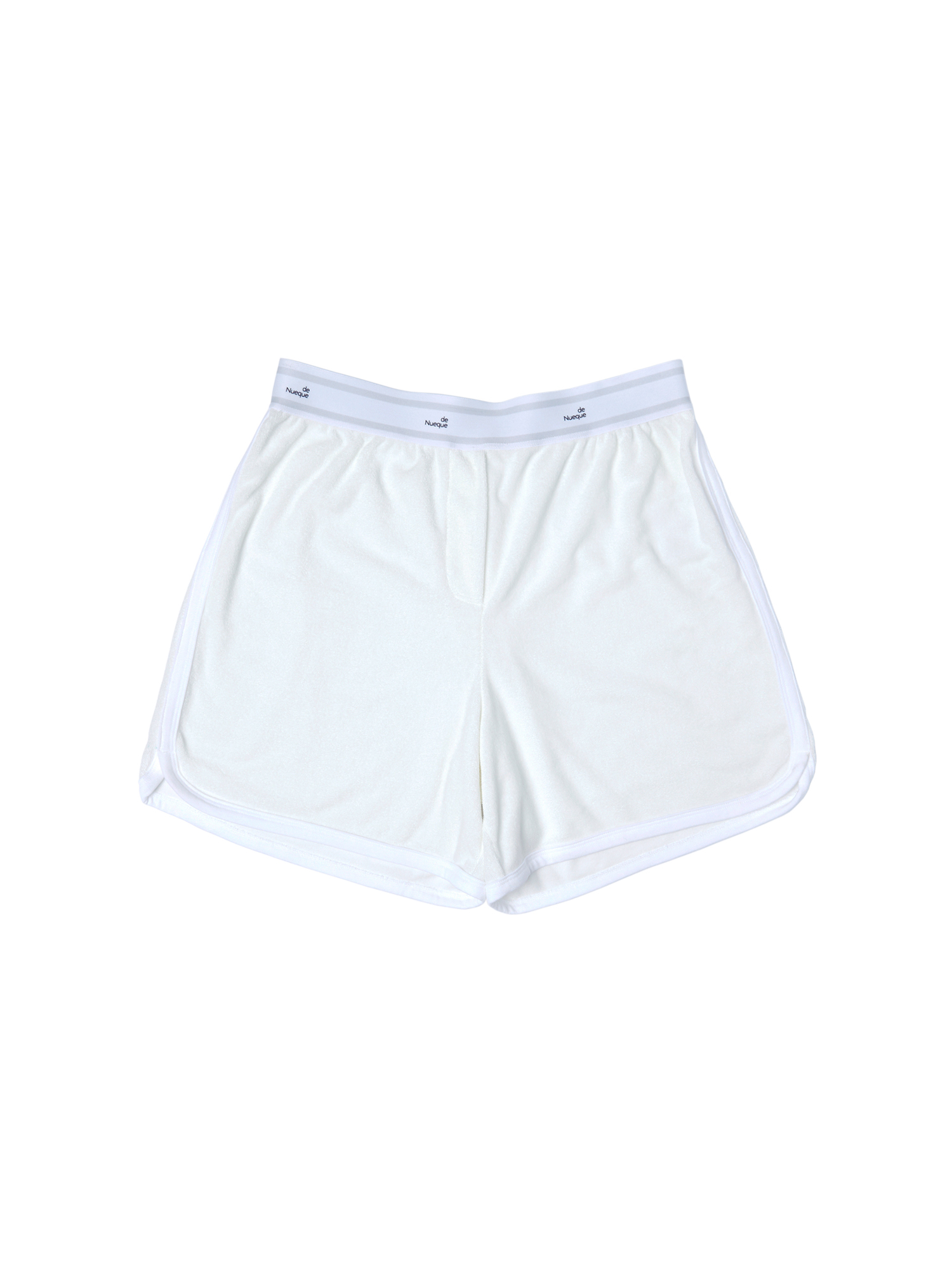 Terry Banding Shorts - White