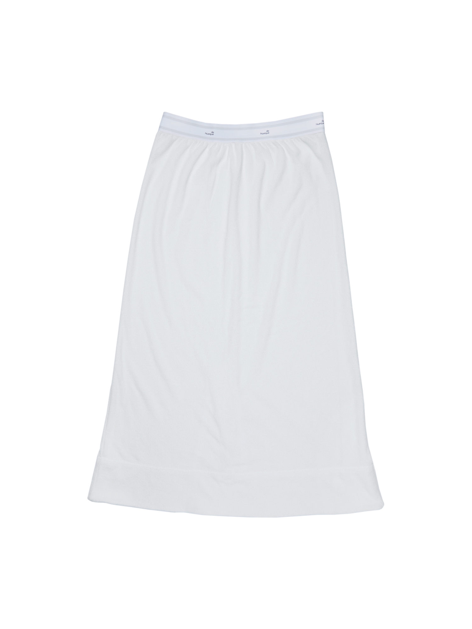 Terry Banding Skirt - White
