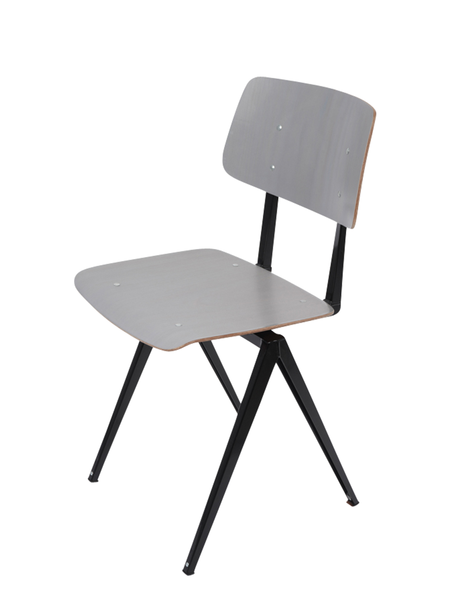 [GALVANITAS] S16 Side Chair Black/Grey