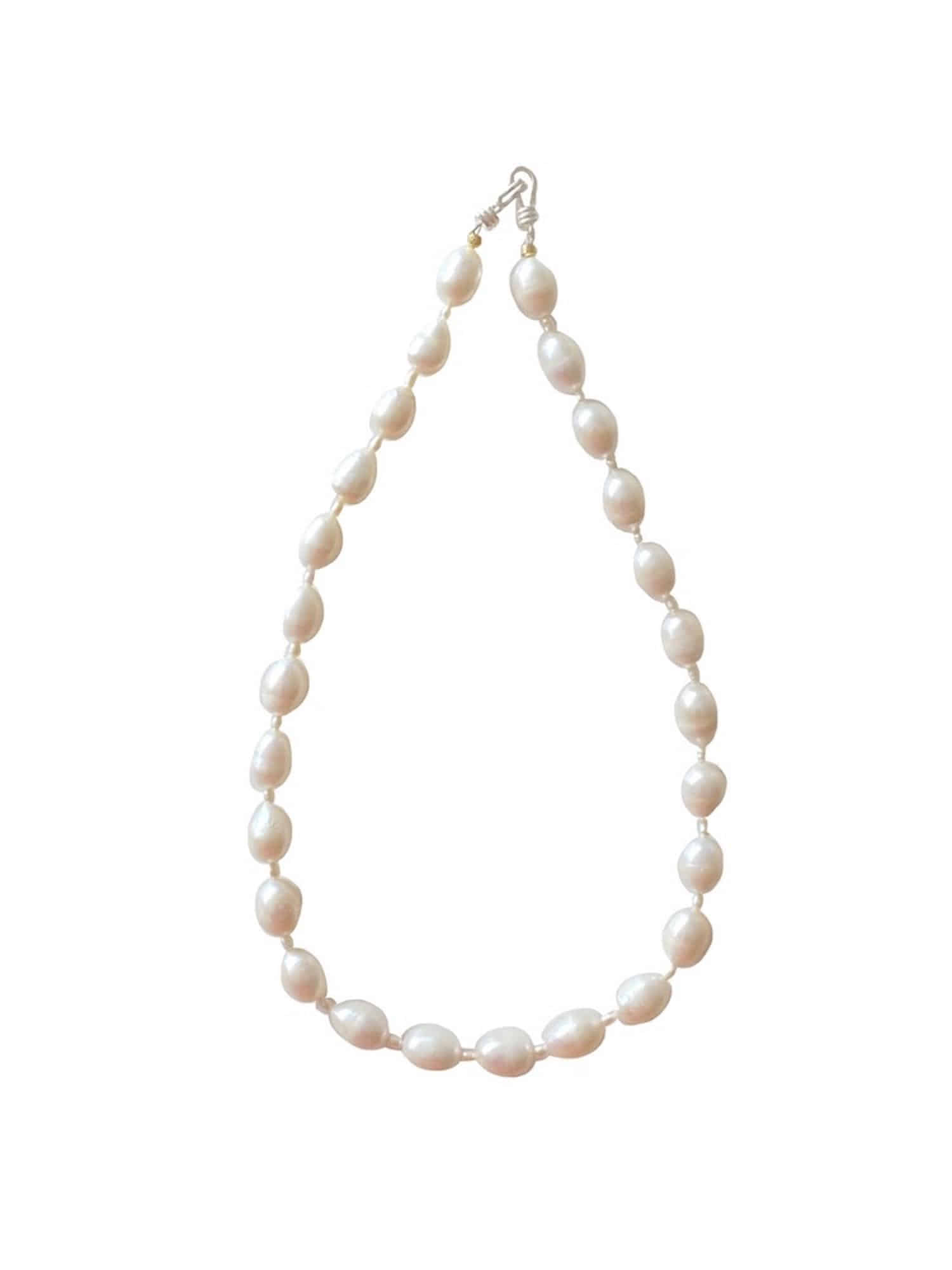 Ripple Pearl Necklace