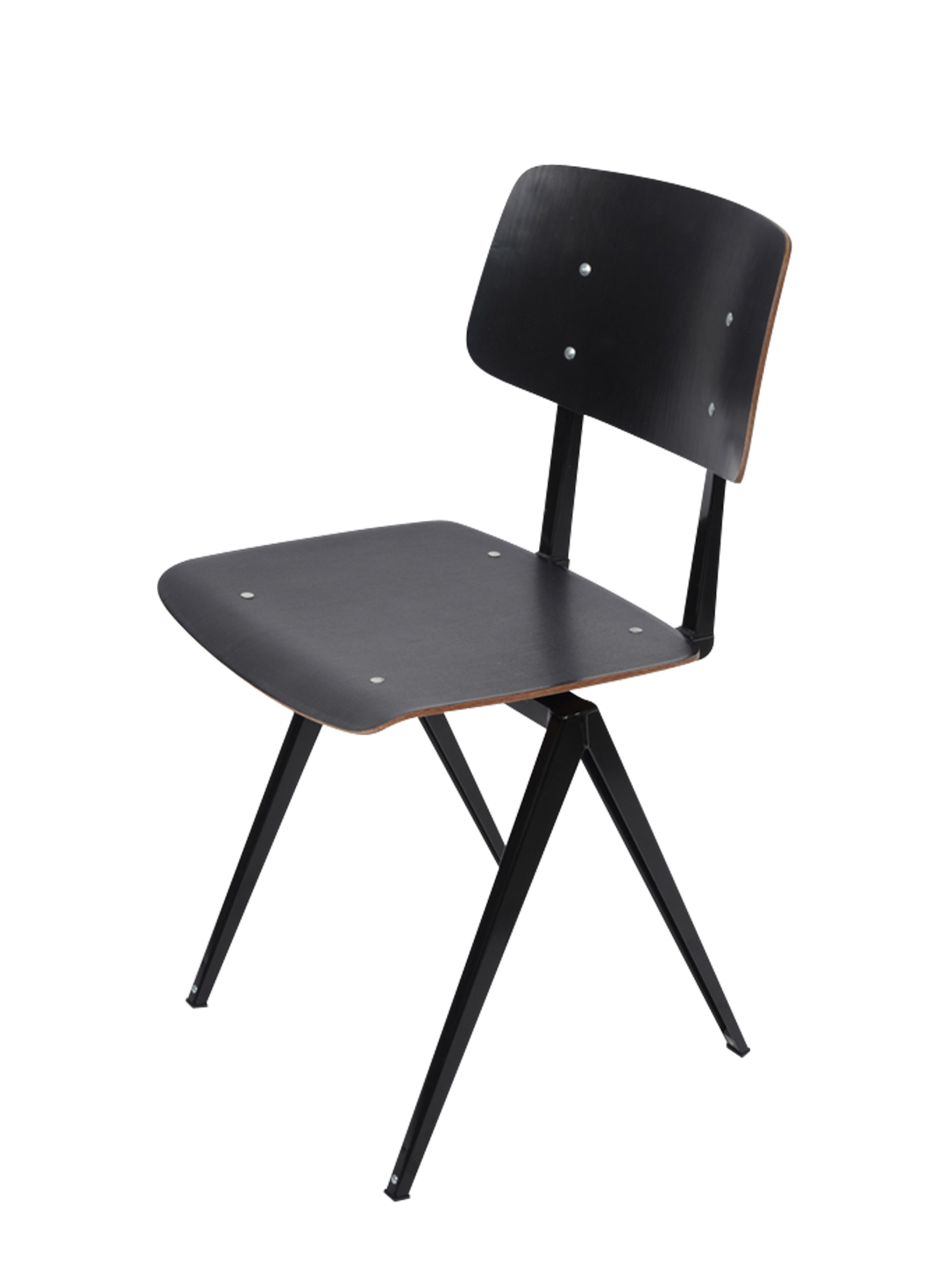 [GALVANITAS] S16 Side Chair Black/Black