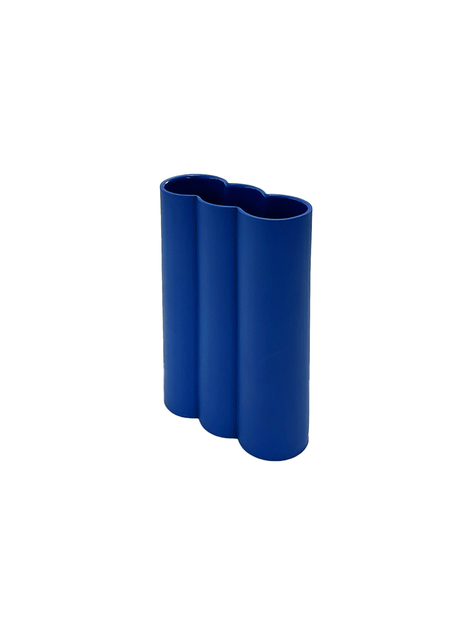 Intersection Vase - Deep Blue