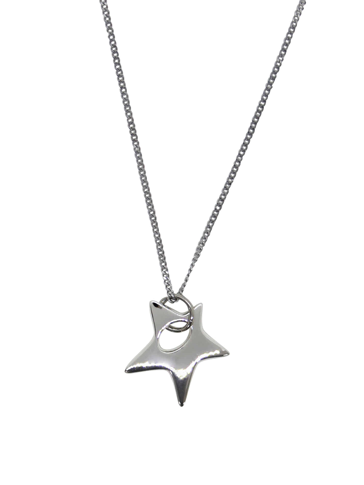 0:00 Star Silver Necklace
