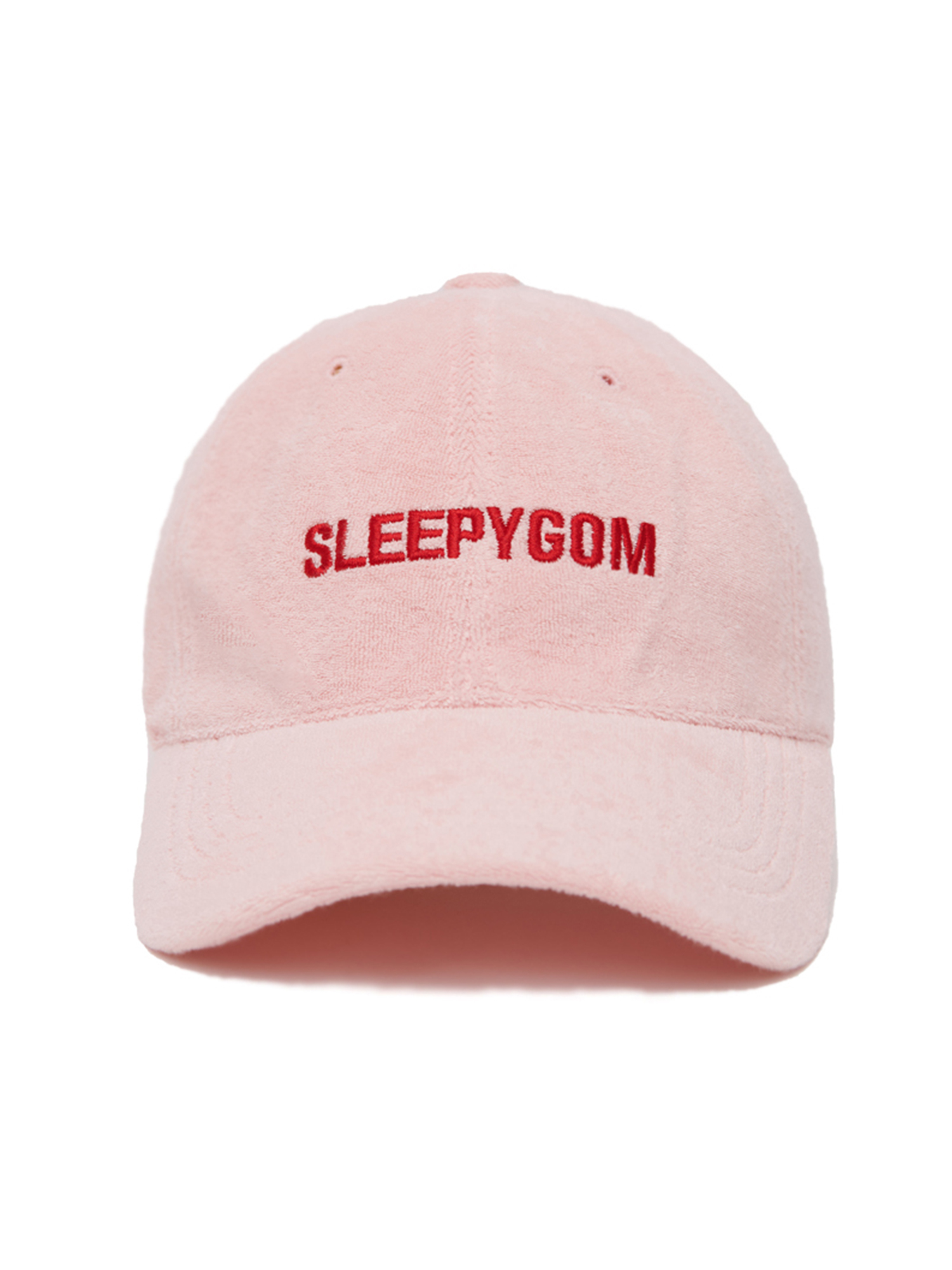 Sleepygom Pink Terry Ballcap - Pink