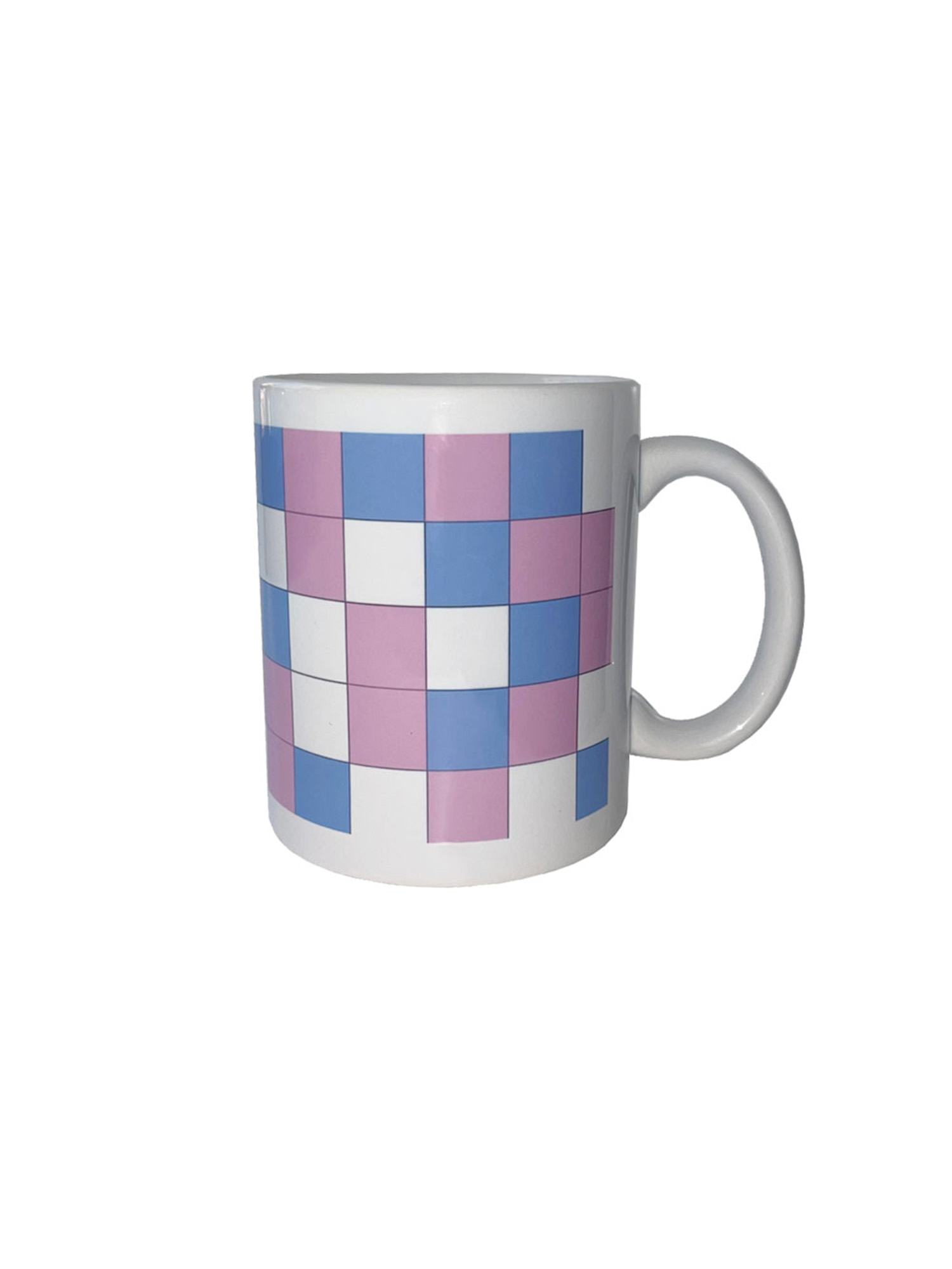 Block Mug Cup - Pink