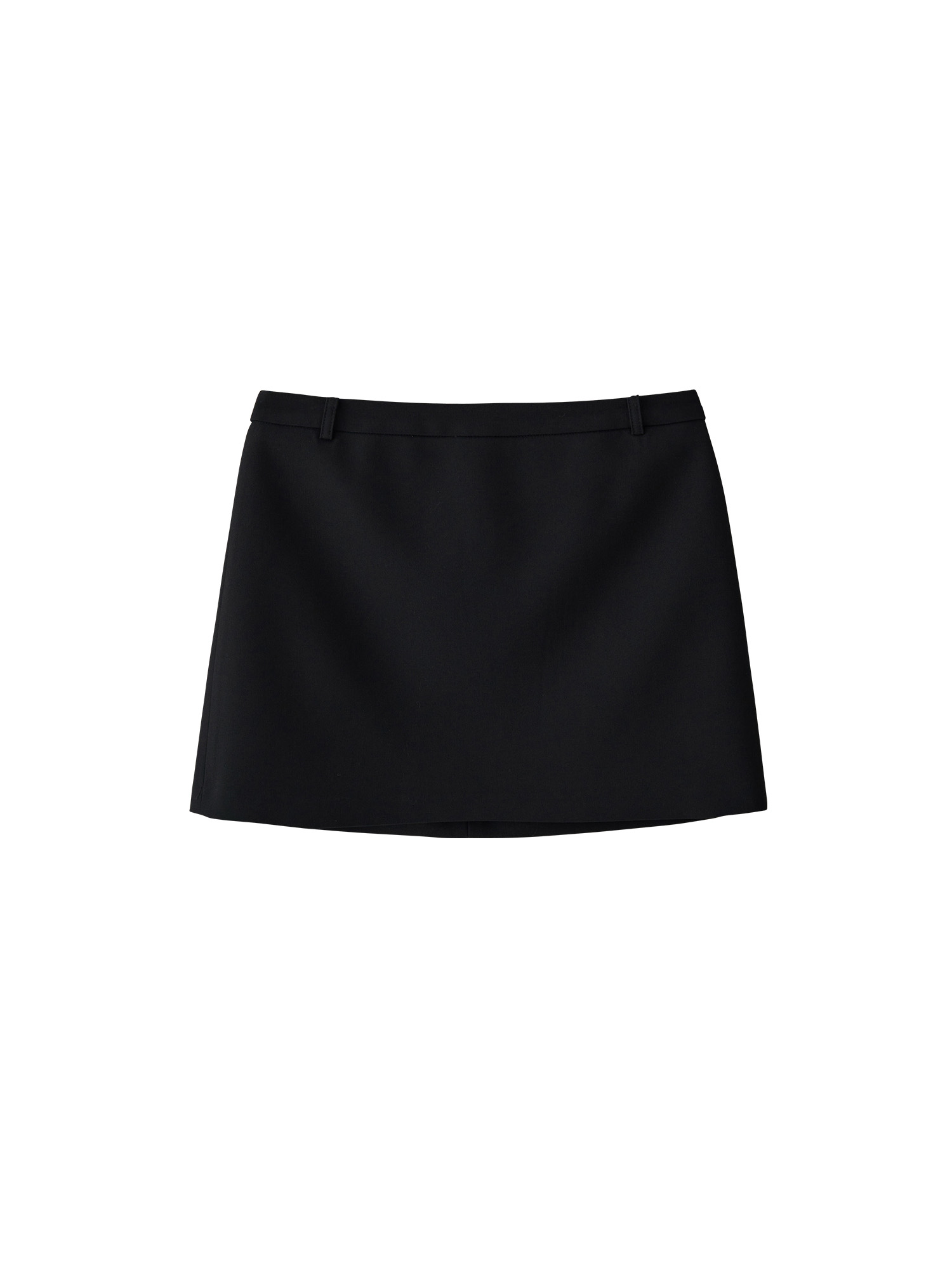 Classic Single Mini Skirt - Black