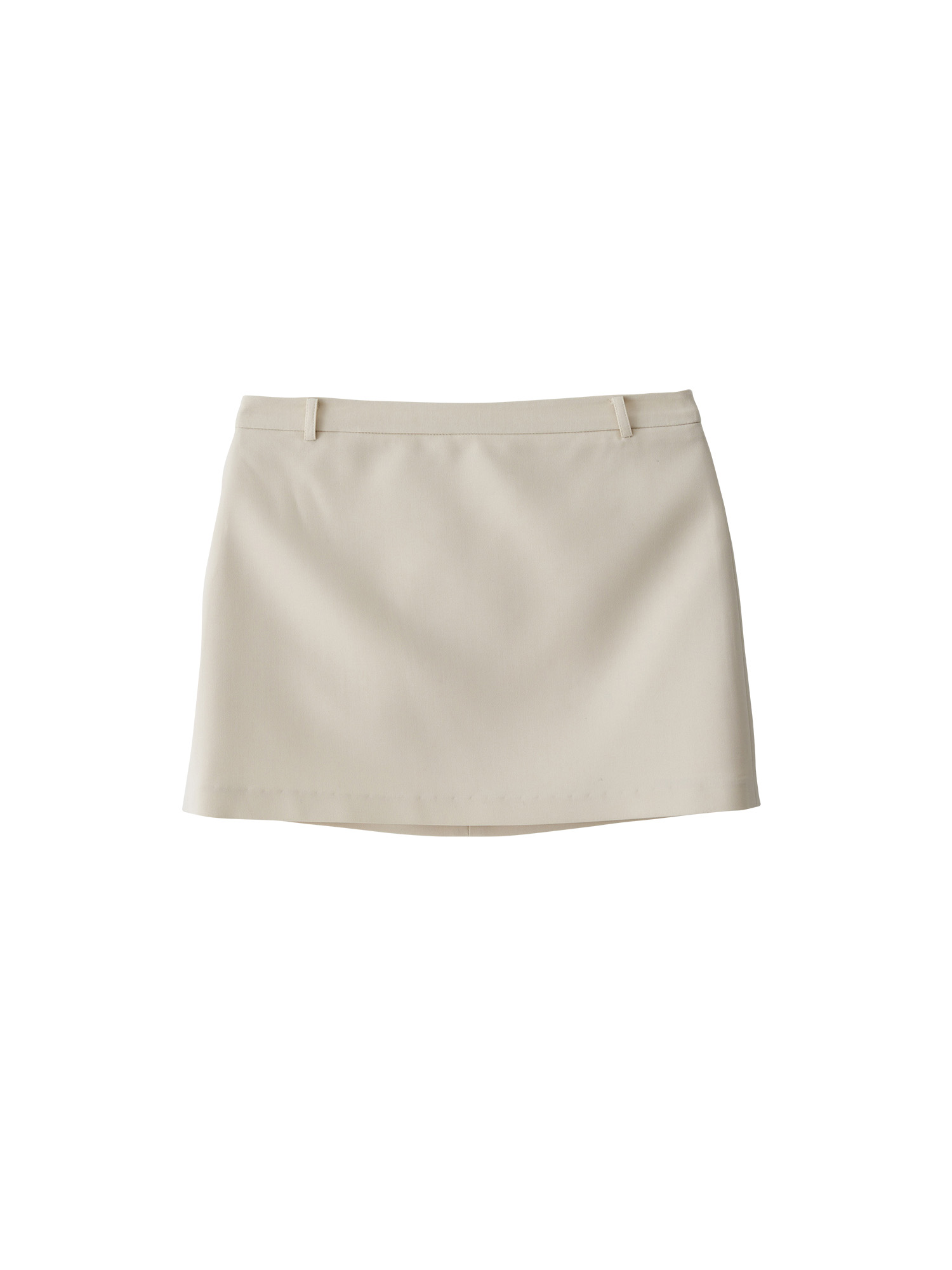 Classic Single Mini Skirt - Ivory