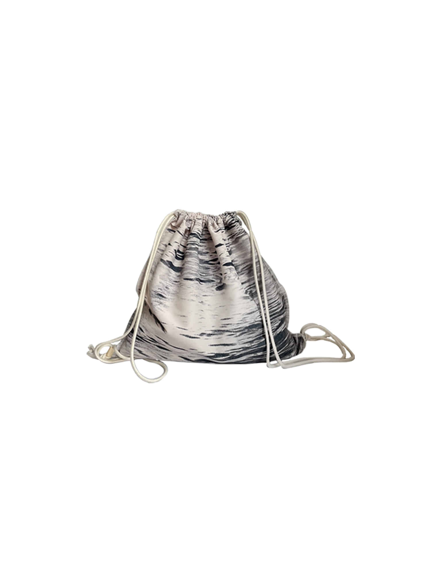 Gray Scale String Bag
