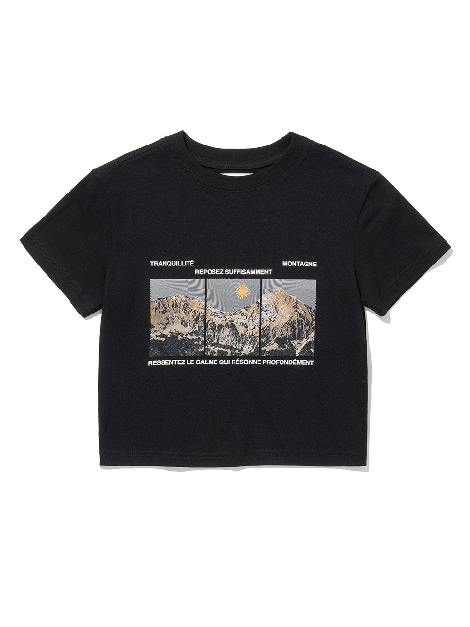 Mountain T-Shirt - Black
