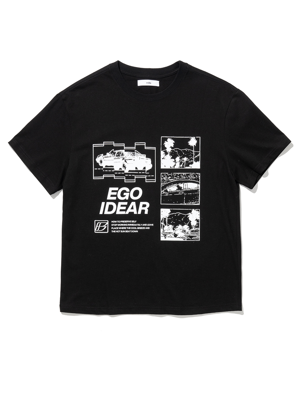 Ego Idear T-Shirt - Black
