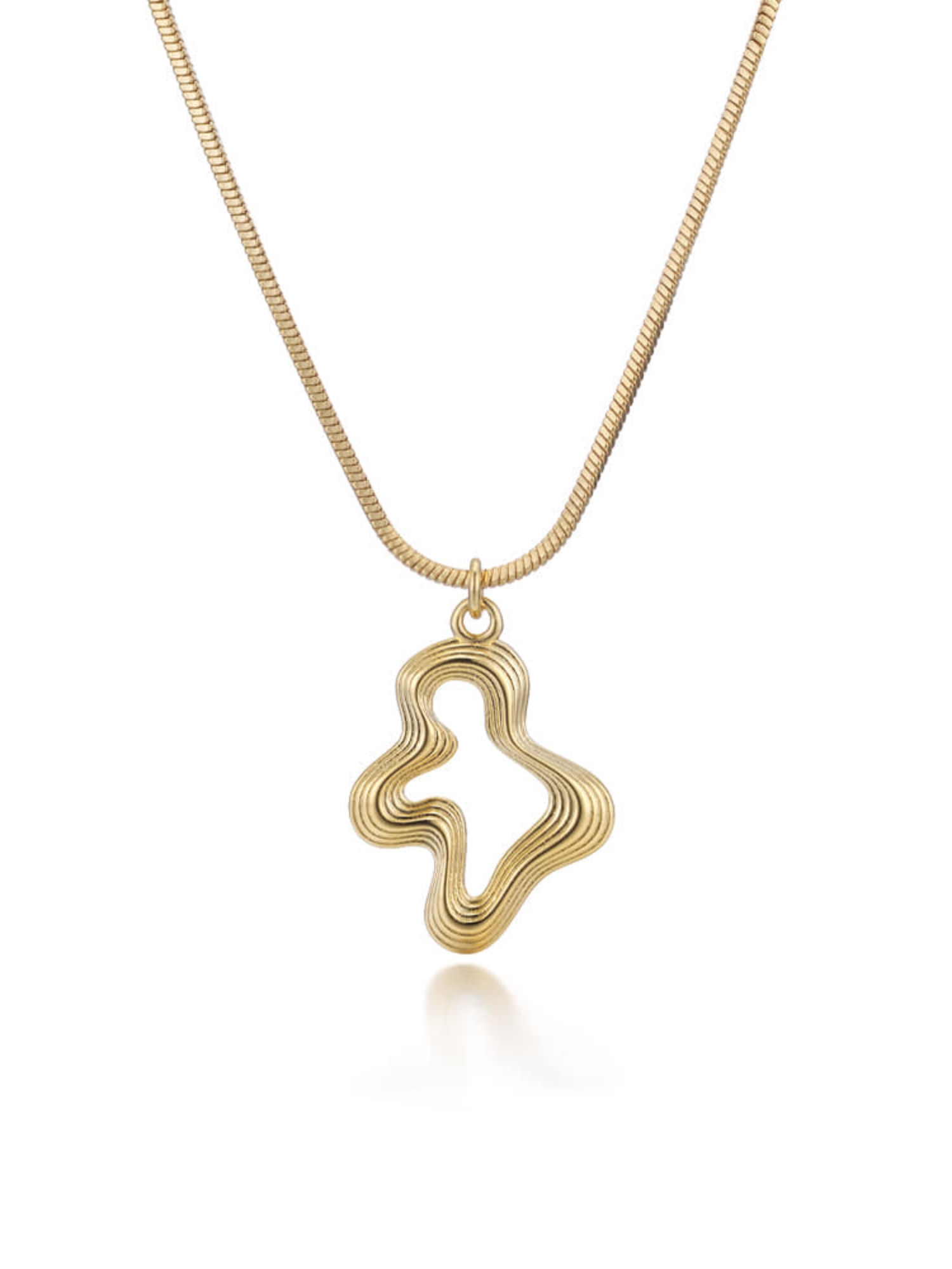 MOMENT Pendant Necklace Gold