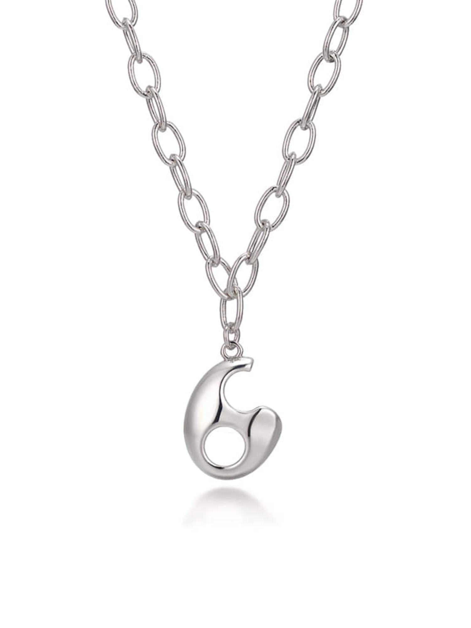 MOUMOU Chain Necklace siver