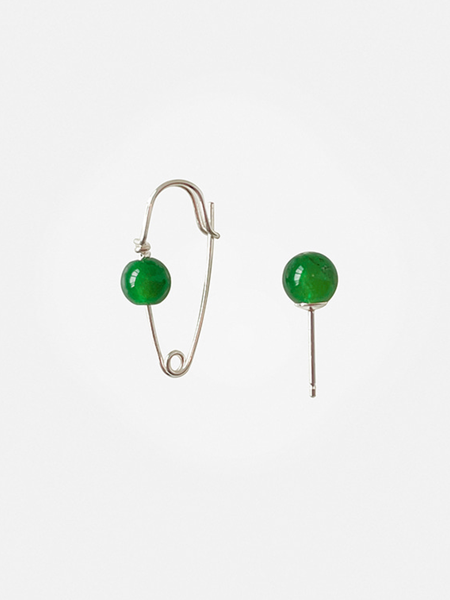 Emerald Clip Earring