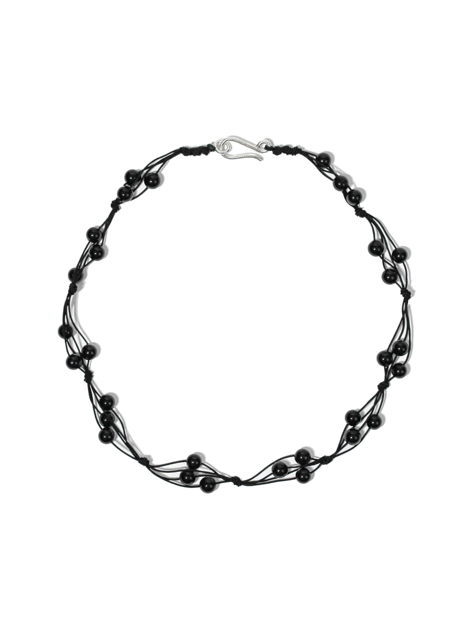 Knot Necklace - Onyx